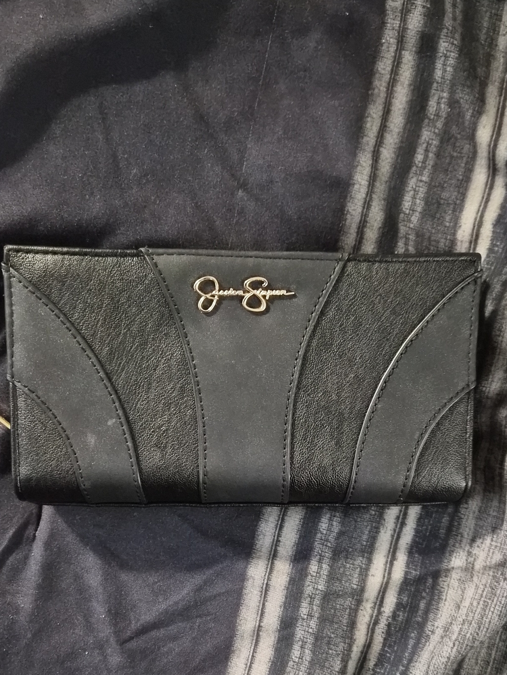 Jessica Simpson Wallet with Gold Accent